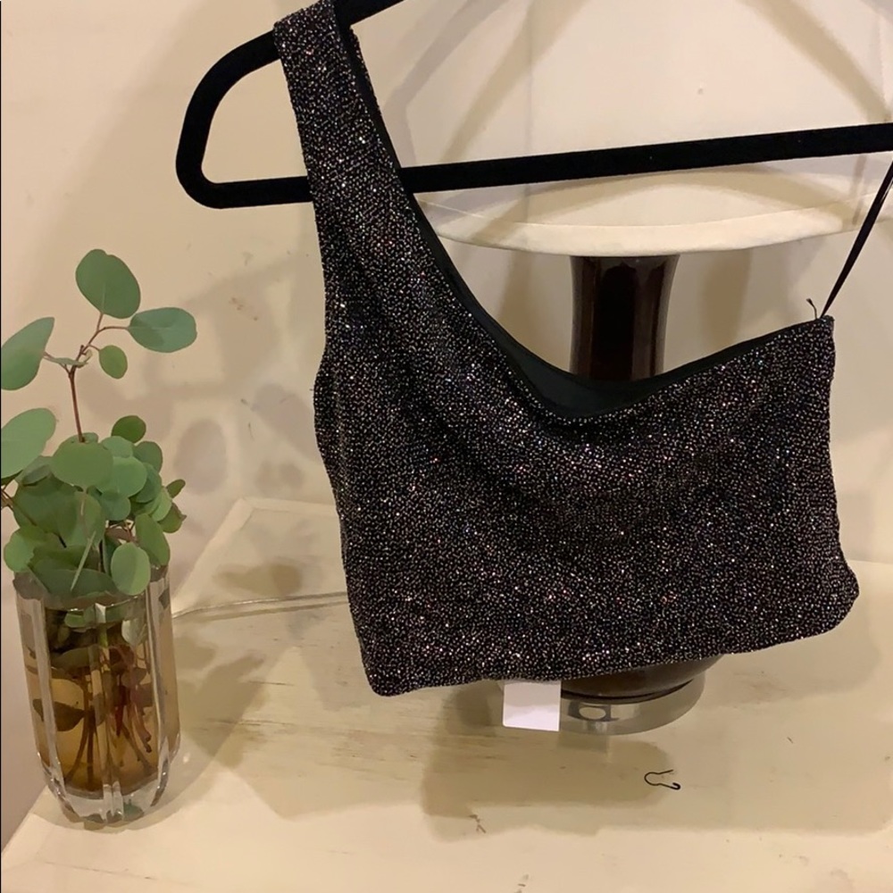 Top shop sequence one shoulder top